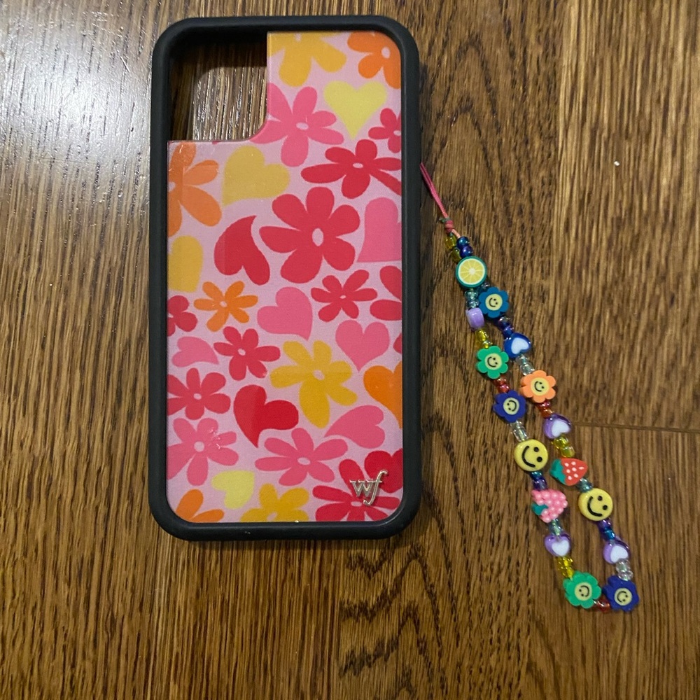 Wildflower Phone Case (with or without keychain)